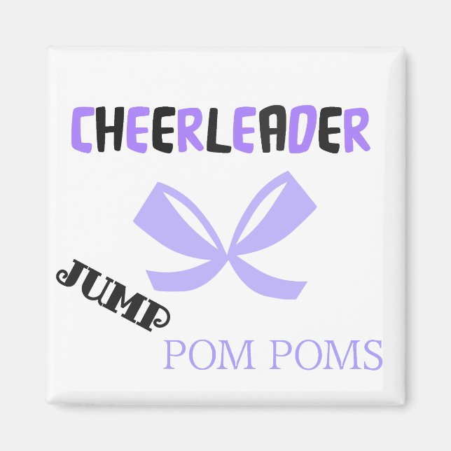 Cheerleader Dance Magnet (Vorne)