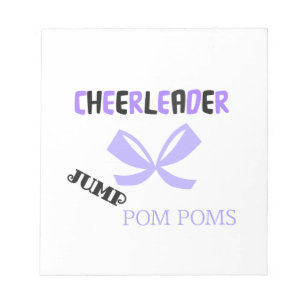 Cheerleader Dance Notizblock