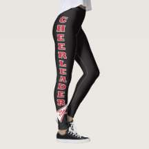 Cheerleader Dark Red Typografy Letters