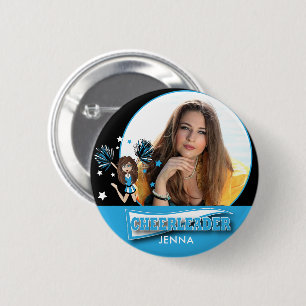 Cheerleader - DIY Foto - Baby Blue Button