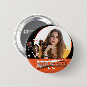 Cheerleader - DIY Foto - Orange Button