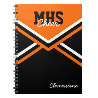 Cheerleader-einheitliches Schulnotizbuch Notizblock