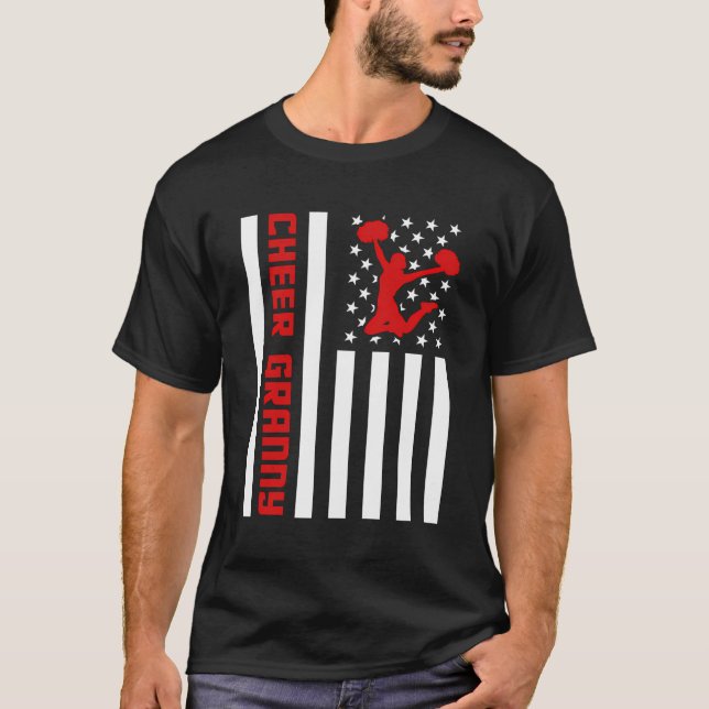 Cheerleader Family USA T-Shirt (Vorderseite)