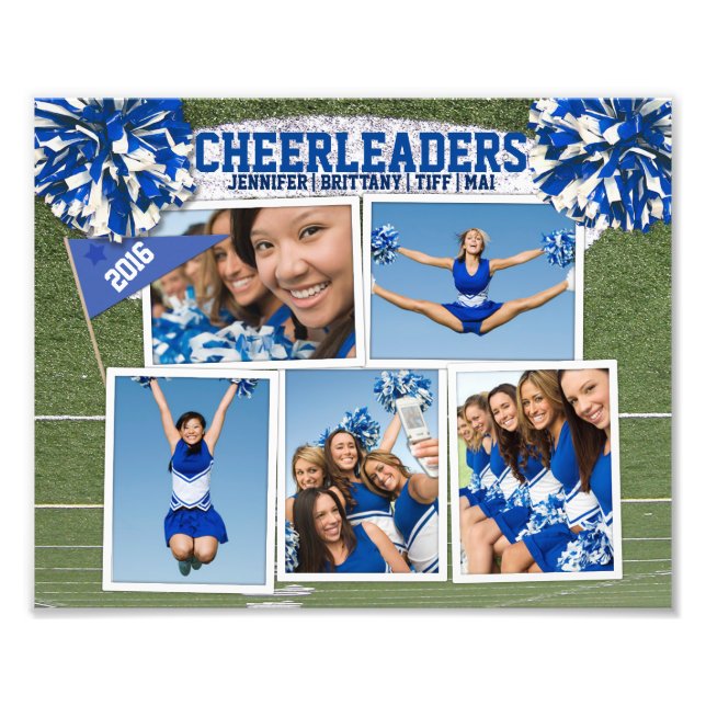 Cheerleader Foto Collage (Vorne)