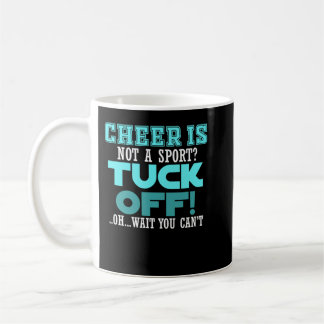 Cheerleader Funny Cheerleader bejubelt nicht Sport Kaffeetasse