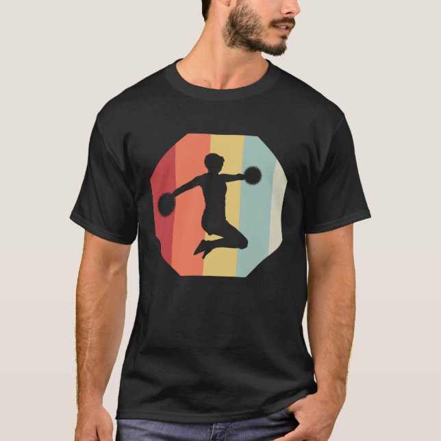 Cheerleader-Gesang Varsity Flyer Routine T-Shirt (Vorderseite)