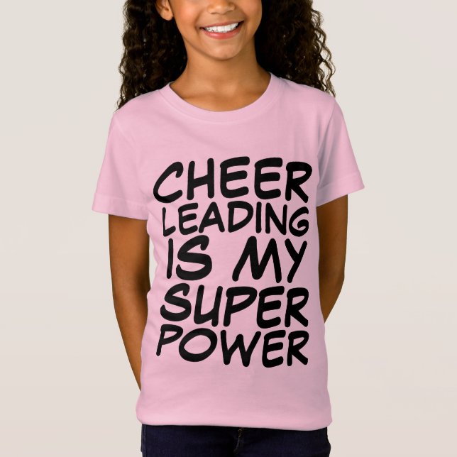 CHEERLEADER GIRLS T - SHIRT (Vorderseite)