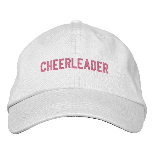 CHEERLEADER Hat Bestickte Kappe (Vorderseite)