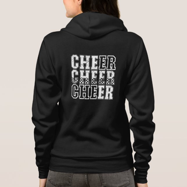 Cheerleader Hoodie Jacket (Rückseite)