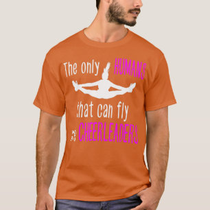Cheerleader Hübsch Little Flyer Cheer Quotes T-Shirt