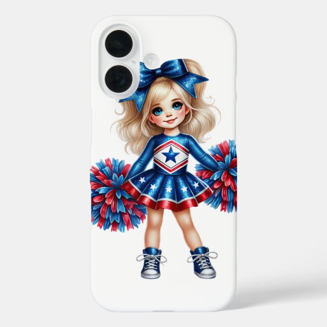 Cheerleader iPhone Case (Rückseite)