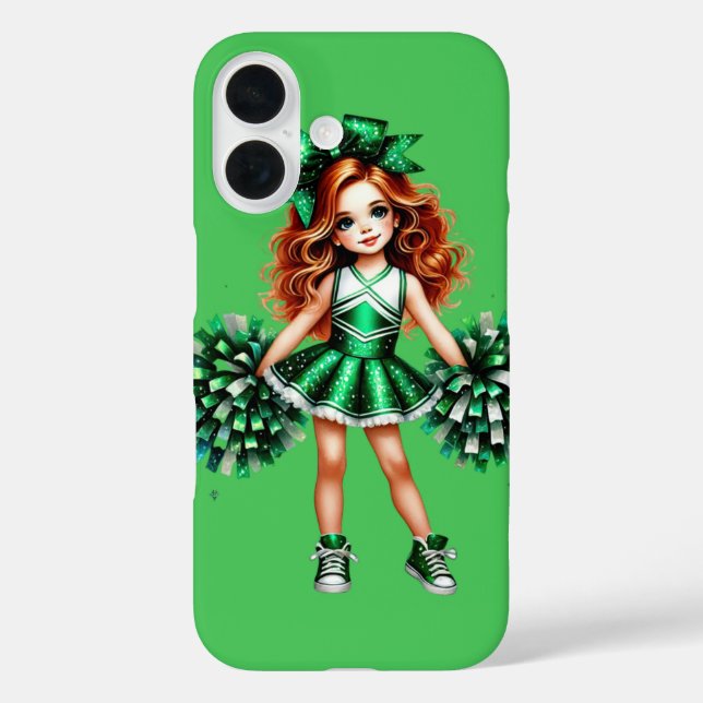 Cheerleader iPhone Case (Rückseite)