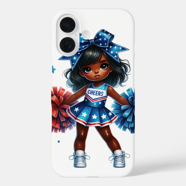 Cheerleader iPhone Case (Rückseite)