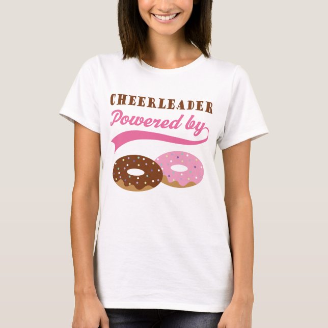 Cheerleader-lustiges Geschenk T-Shirt (Vorderseite)