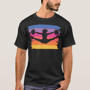 Cheerleader Mädchen Cheer Mom Liebe T-Shirt