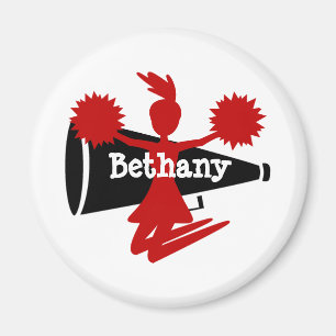 Cheerleader-Magnet Magnet