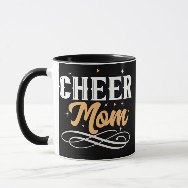 Cheerleader Mama Mama Cheerleader Tasse (Links)