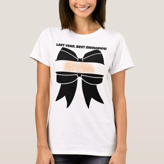 Cheerleader Mama Senior Class of 2025 Tshirt (Vorderseite)