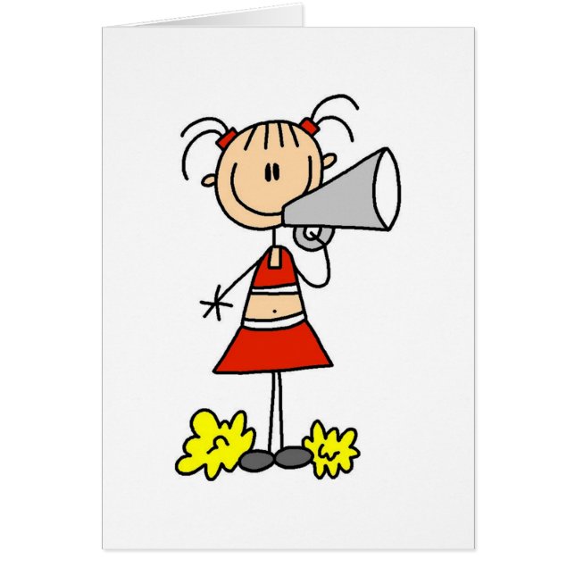 Cheerleader mit Megaphon (Vorne)