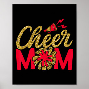 Cheerleader-Mutter Cheerleading Cheer-Mutter Poster