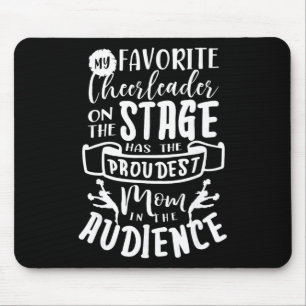 Cheerleader-Mutter Cheerleading Cheering Squad Che Mousepad
