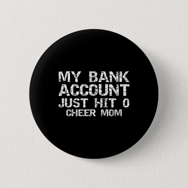 Cheerleader-Mutter: Mein Nk-Konto hat gerade 0 Che Button (Vorderseite)