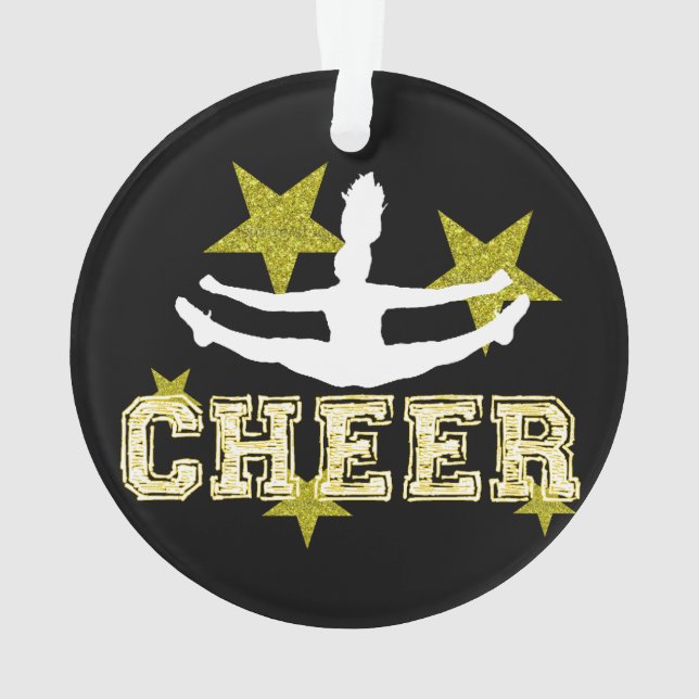 Cheerleader Ornament (Rückseite)