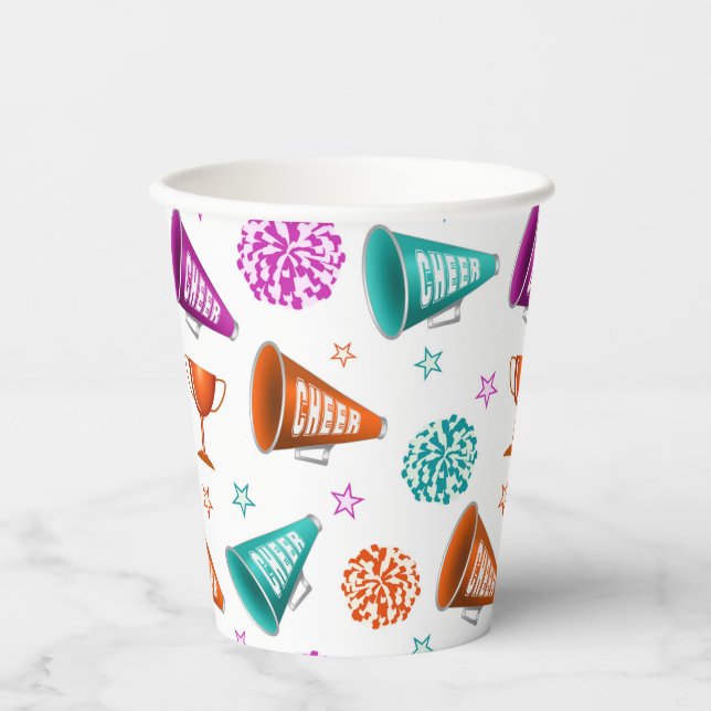 Cheerleader Pappbecher (Vorderseite)