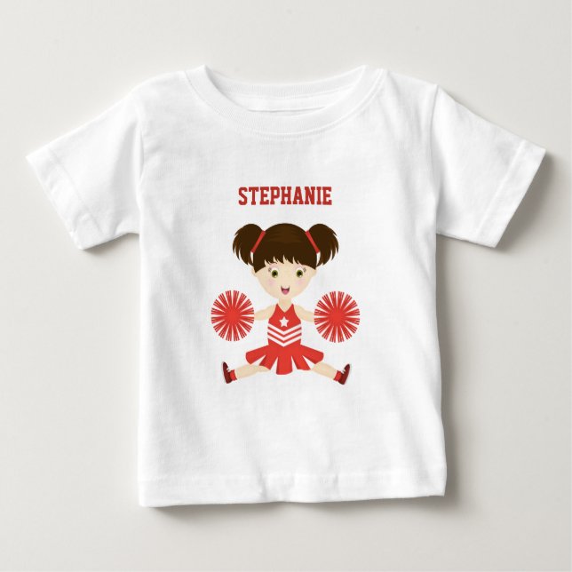 Cheerleader Party Baby T-shirt (Vorderseite)