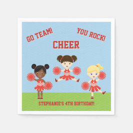 Cheerleader Party Serviette