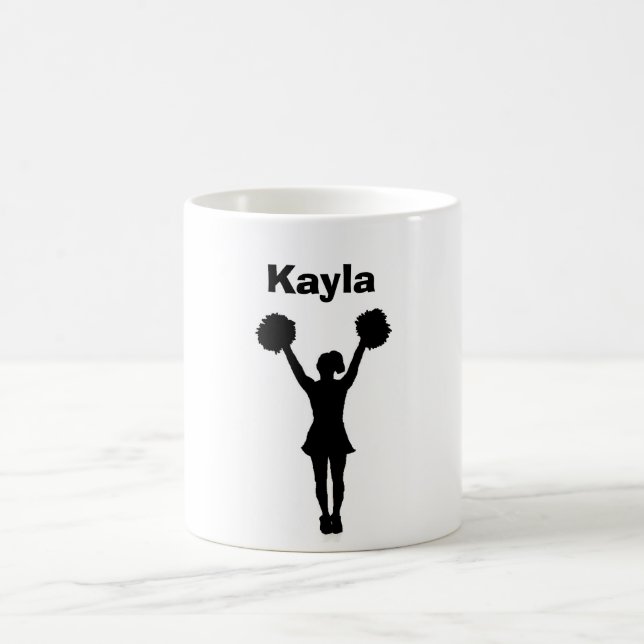 "Cheerleader-" personalisierte Tasse (Mittel)