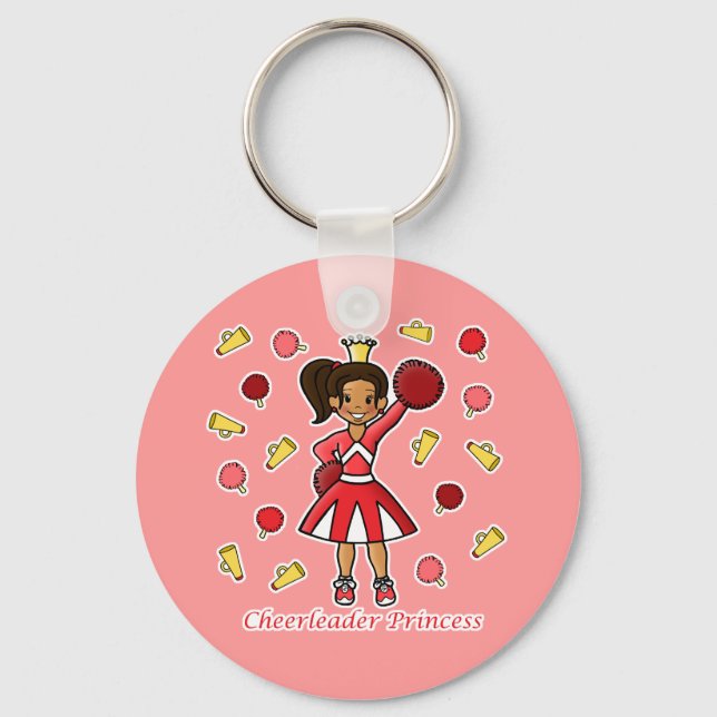 Cheerleader Princess Schlüsselanhänger (Vorderseite)