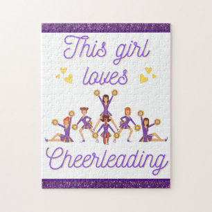 Cheerleader-Puzzle für Mädchen - Cheer-Geschenk