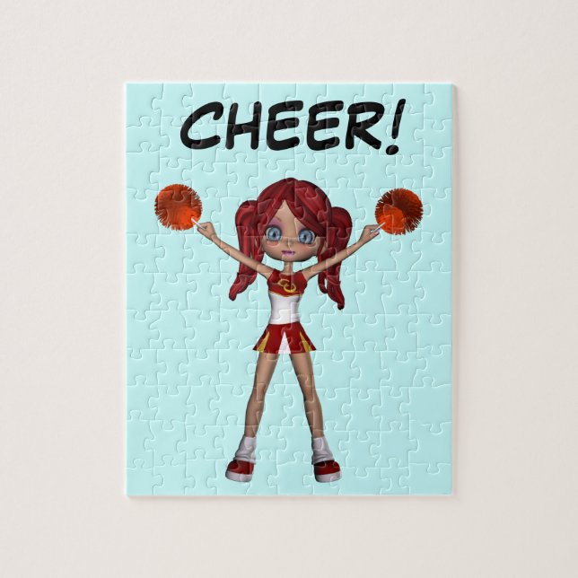 Cheerleader-Puzzlespiel (Vertikal)