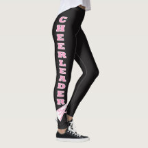 Cheerleader-rosa Typografie-Buchstaben