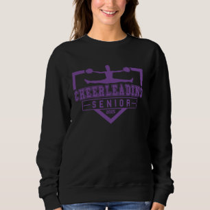 Cheerleader Senior Night Cheer Senior 2025 Gradua Sweatshirt