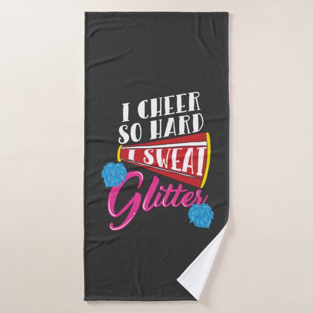 Cheerleader Sport Geschenk Badehandtuch (Badehandtuch)