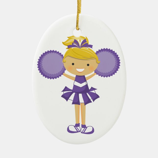 Cheerleader - SRF Keramik Ornament (Vorne)