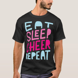 Cheerleader Tancing Sports Fan Gymnastik Athlete T-Shirt