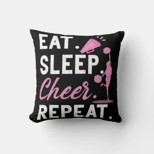 Cheerleader Tanz Cheerleader Girls essen Sleep Che Kissen