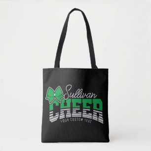Cheerleader Team ADD NAME School Athlete Cheerlead Tasche