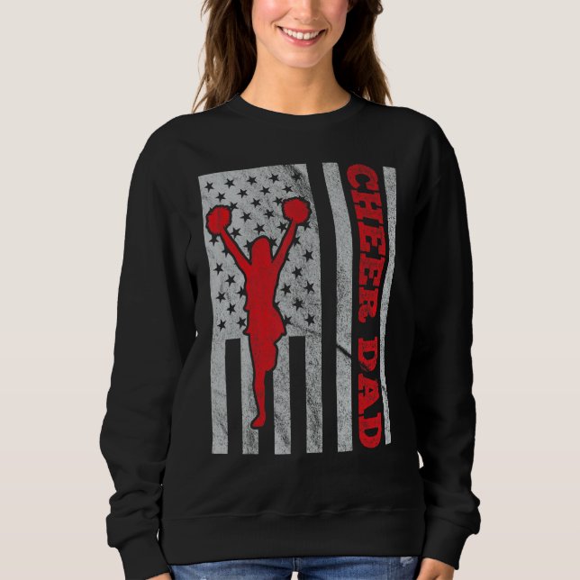 Cheerleader Team Choreografien Acrobatics Cheerl Sweatshirt (Vorderseite)