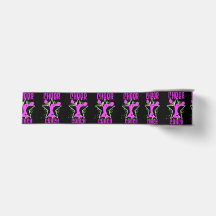 Cheerleader-Trainer-Schwarzes 3" Grosgrain Band