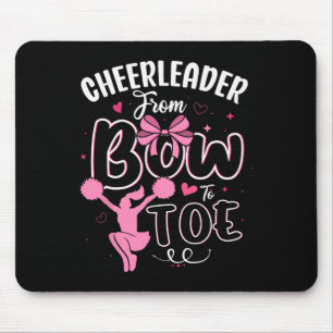 Cheerleader-Tumbling-Routine-Shirt Lustiges Cheerl Mousepad