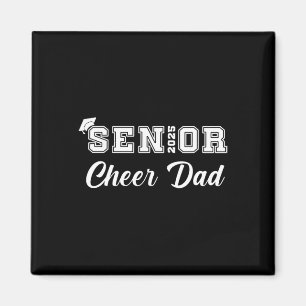 Cheerleader Vater Cheer Cl of 2025 Abschluss Magnet