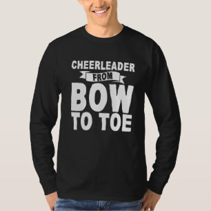 Cheerleader von Bow zu Zehn T-Shirt