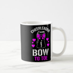 Cheerleader von Kopf bis Fuß Kaffeetasse