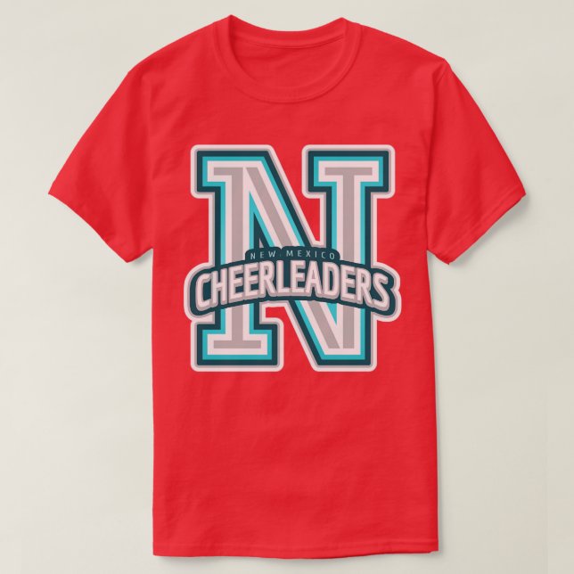 Cheerleader von New Mexico T-Shirt (Design vorne)