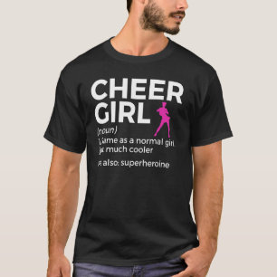 Cheerleaderin Definition Cheerleading T-Shirt