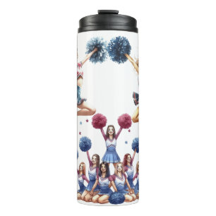 Cheerleaderin Thermosbecher